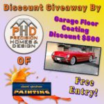 PHD Giveaway - Desert Spectrum Painting garage floor covering